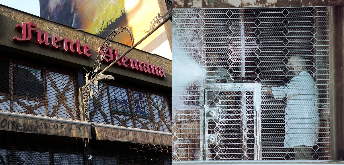 Dueño de antigua Fuente Alemana se defendió con escopeta a balines de intento de saqueo