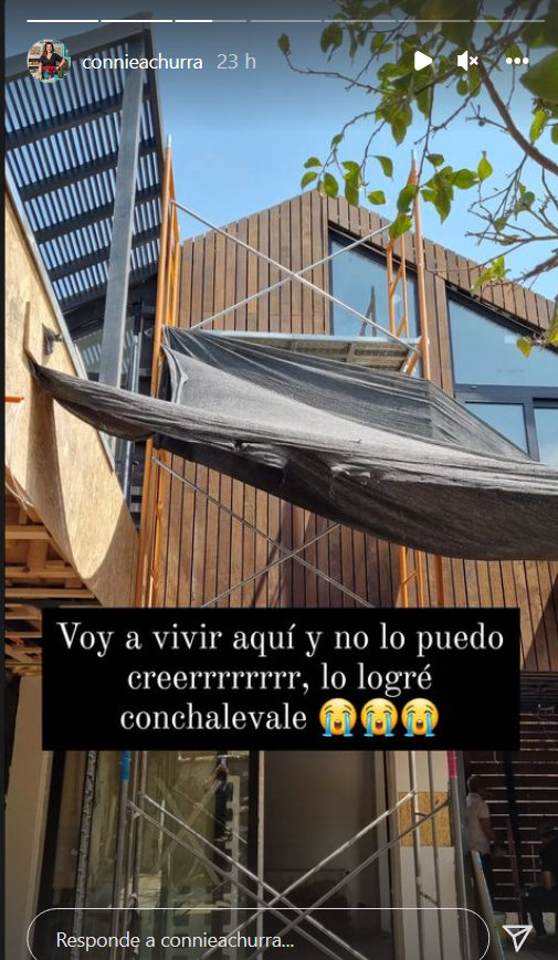 Connie Achurra reveló los detalles finales de su nueva casa
