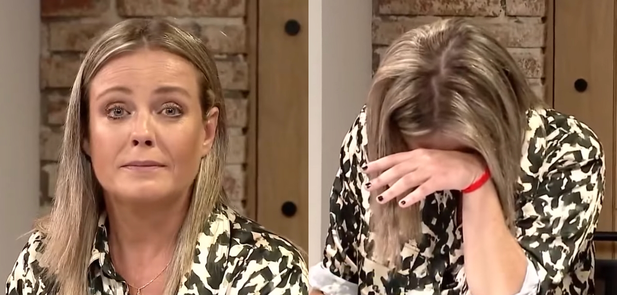 Claudia Conserva se emocionó con canción que le recordó a su hijo en Milf: 