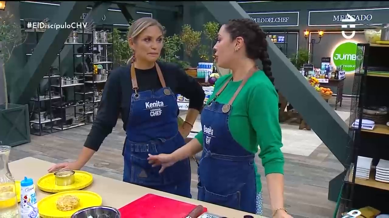 Daniela Aranguiz echó al agua a Jorge Valdivia en El Discípulo del Chef: “No sabe hacer ni un huevo”