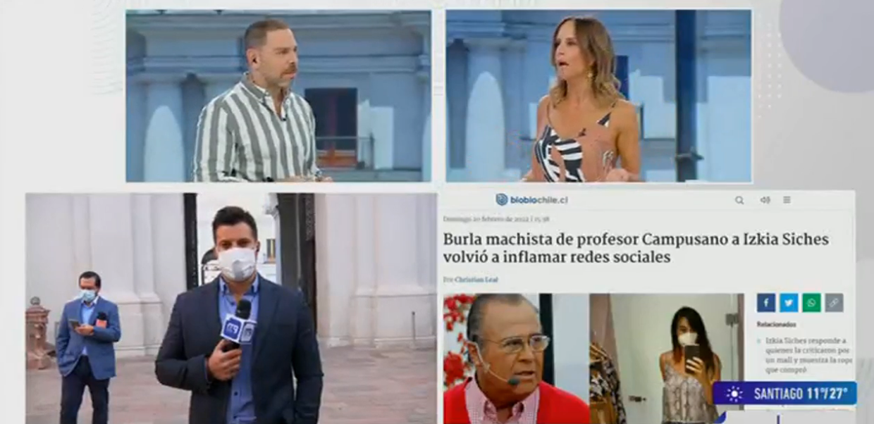 Diana Bolocco en picada contra el profesor Campusano tras comentario sobre Izkia: 