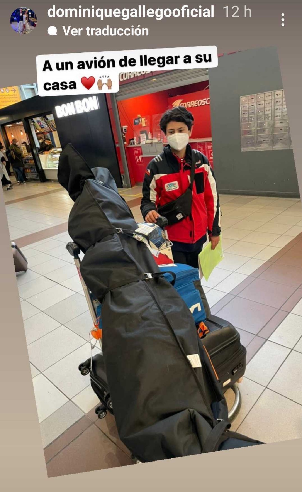 Martín Elgueta hijo de Domi Gallego