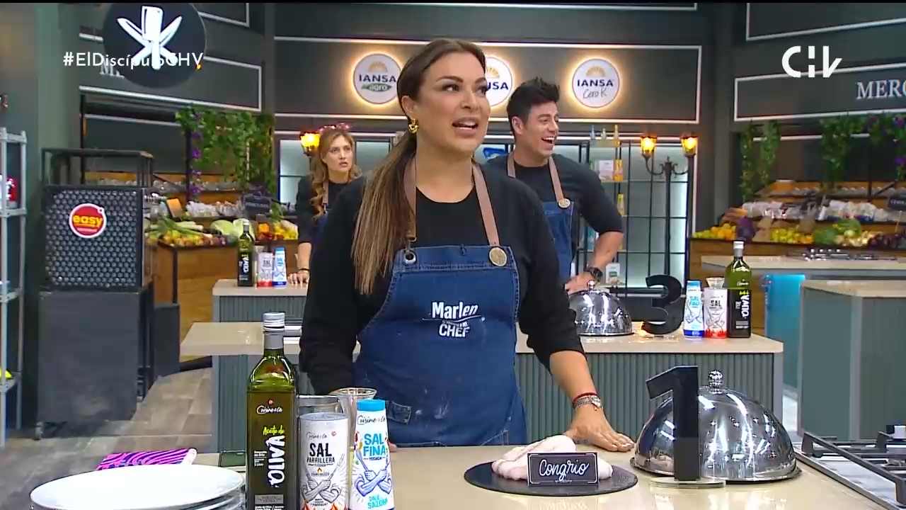 Marlen Olivari mostró a su hijo Lorenzo en El Discípulo del Chef