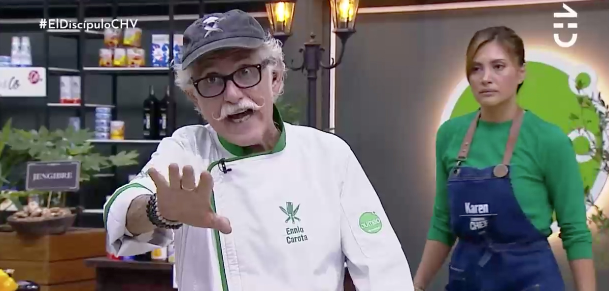 Ennio Carota perdió la paciencia con Karen Bejarano en 'El Discípulo del Chef': 