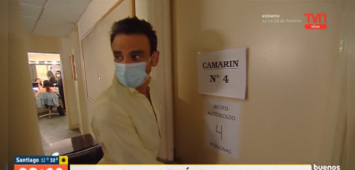 Gonzalo Ramírez irrumpió en camarín de María Luisa Godoy en el matinal: 