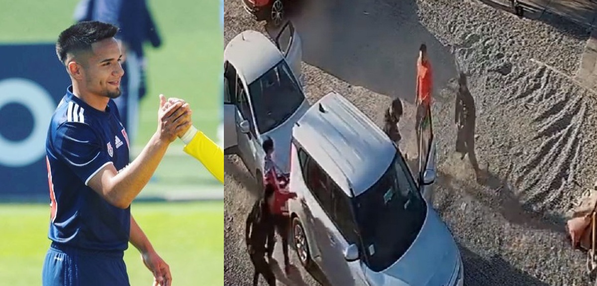 Juvenil de la 'U' tras sufrir 'portonazo' en el CDA: 