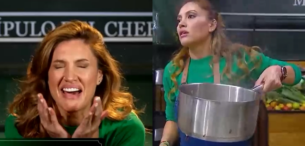Karen Bejarano arruinó escenografía de El Discípulo del Chef e intentó 'tapar' error: 
