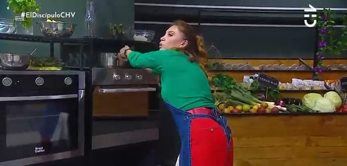 Karen Bejarano arruinó el piso de El Discípulo del Chef: lo quemó con una olla