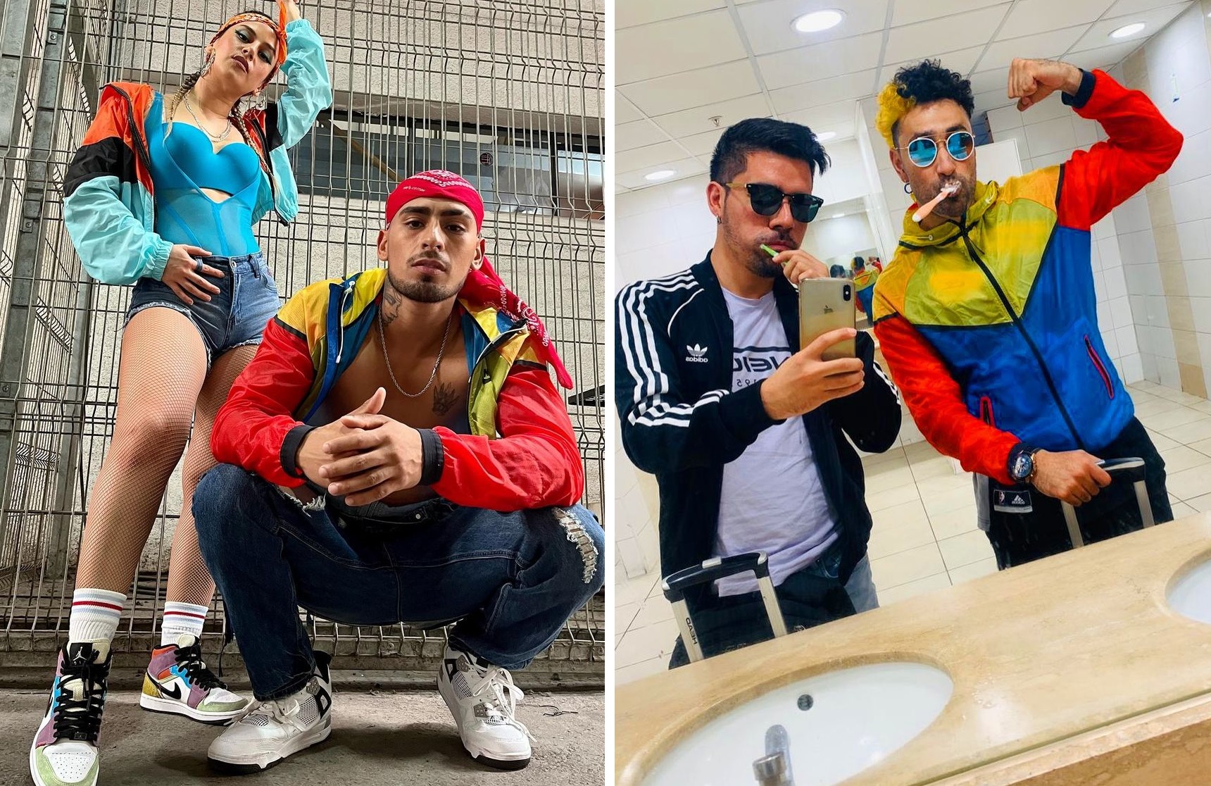 Karla Melo y Marlon Parra