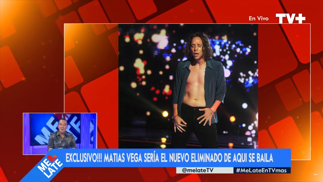 Matías Vega eliminado Aquí se baila