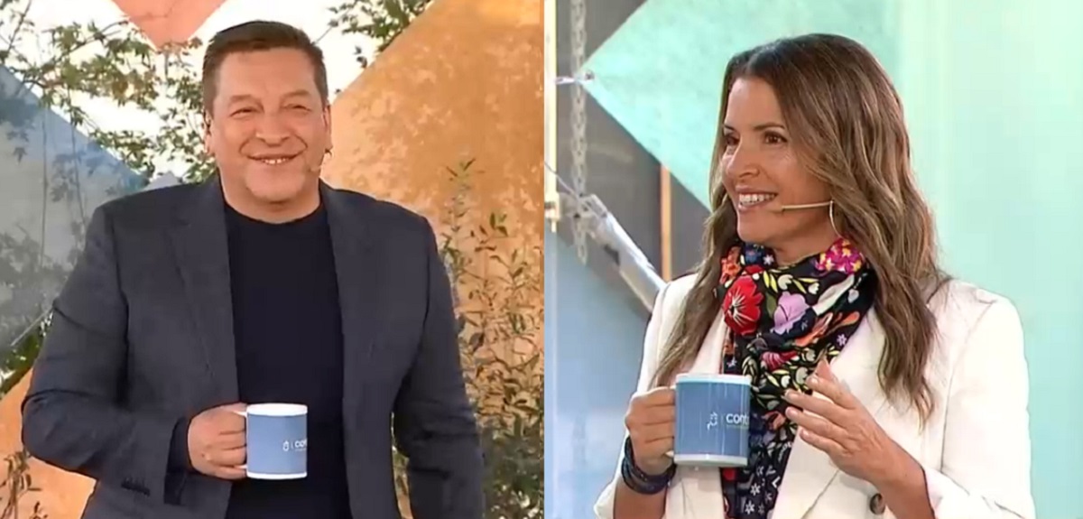 Monse Álvarez le cobró sentimientos a Julio César en el matinal: 