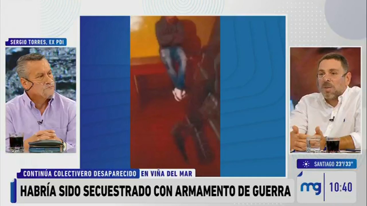 Pista clave confirmaría secuestro de colectivero perdido en Viña del Mar: fue amenazado con fusiles