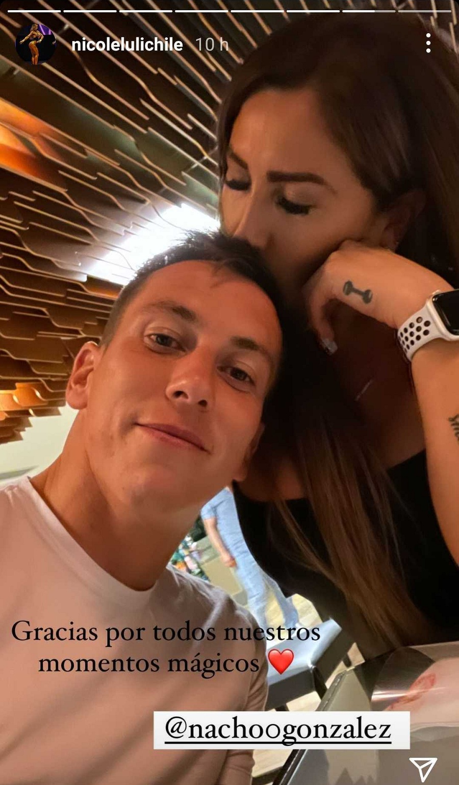 Nicole Moreno e Ignacio González