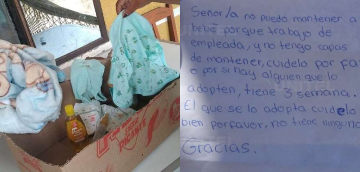 Niña boliviana fue obligada a abandonar bebé tras ser violada por su padre: lo dejó en una caja