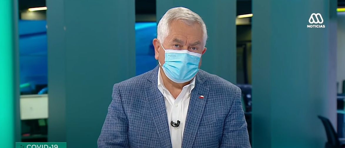 Ministro Paris aseguró que peak de contagios de COVID ya pasó: 
