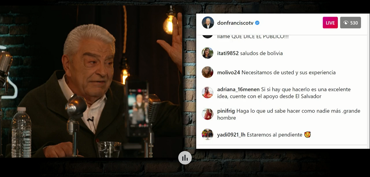 Don Francisco confesó que es adicto a su personaje en Sábado Gigante