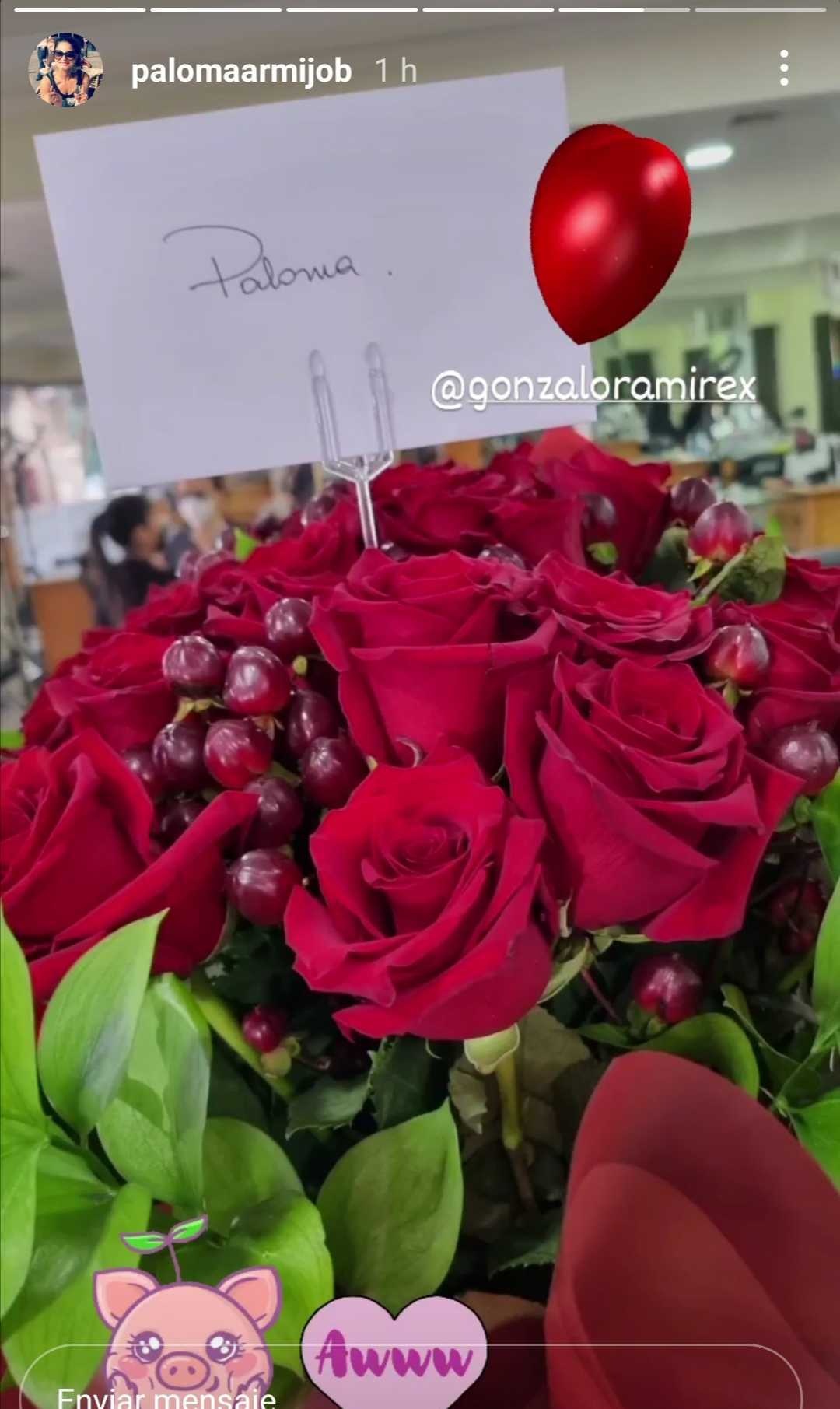 regalo Gonzalo Ramírez a su esposa Paloma Armijo