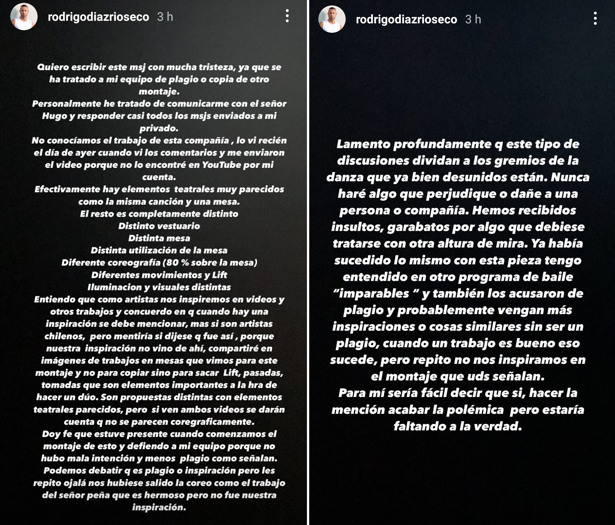 respuesta Rodrigo Díaz