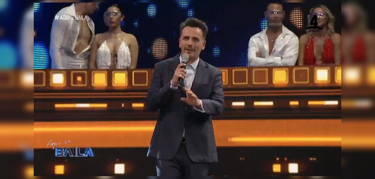 Televidentes criticaron a Sergio Lagos por evidente error durante emisión de ‘Aquí se baila’