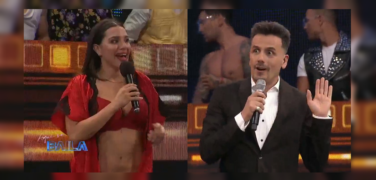 Sergio Lagos realizó particular comentario tras osado show de Gianella Marengo en ‘Aquí se baila’