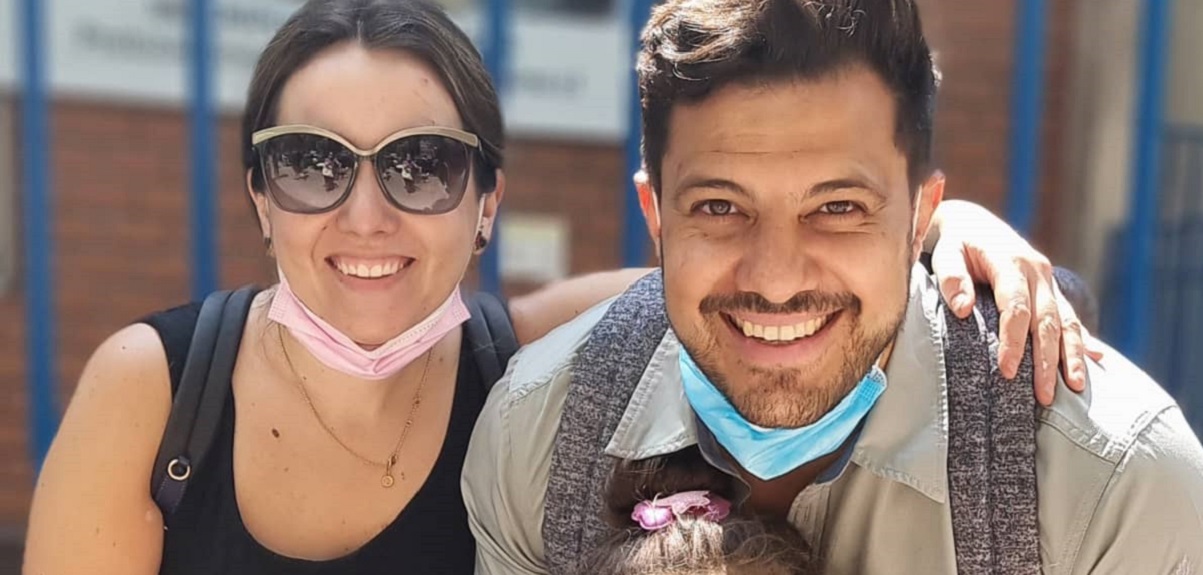 Simón Oliveros contó que se convertirá nuevamente en padre junto a Natalia Saavedra: 