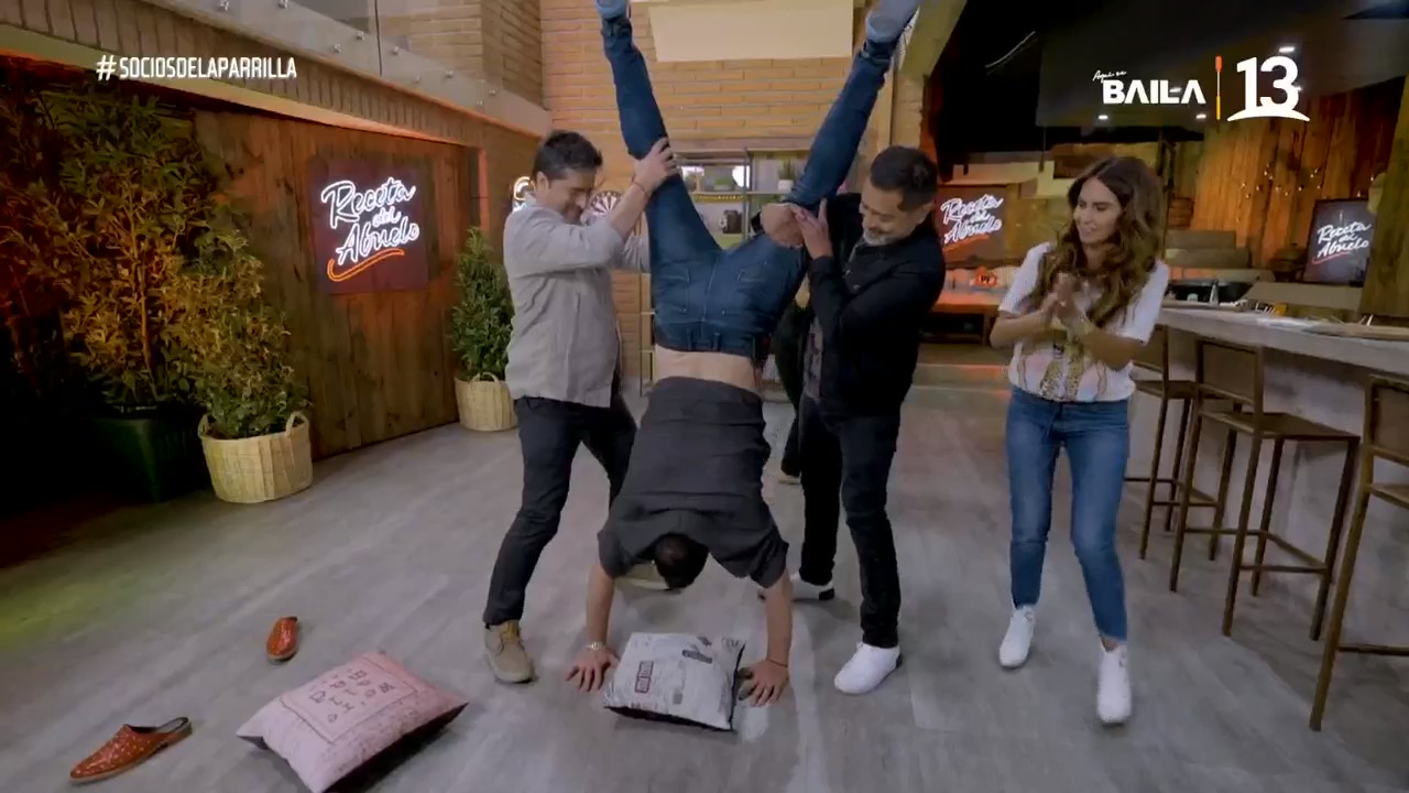 Pancho Saavedra mostró más de la cuenta con tremendo fail en ‘Socios de la parrilla’