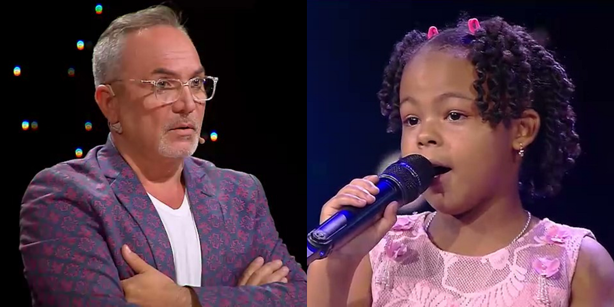 Pequeña de seis años impactó con su voz al jurado de 'Talento Rojo': recibió beca de Lucho Jara