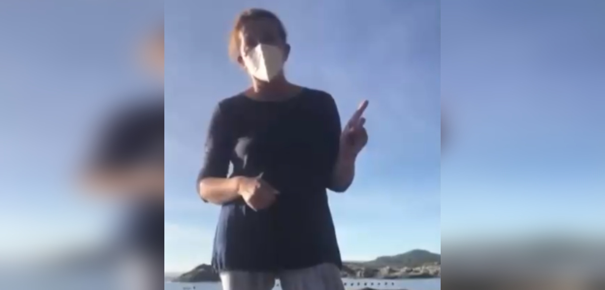Mujer justificó expulsión de turista en playa de Puerto Montt: 
