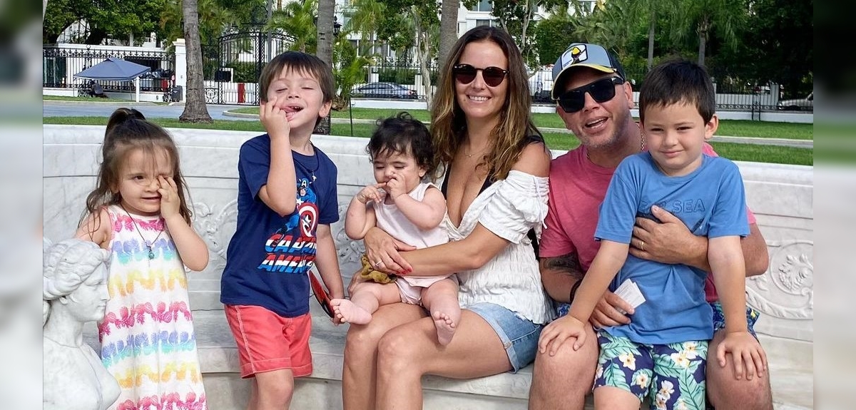 La conmovedora postal de los hijos de José Miguel Viñuela con su abuelo tras grave cuadro de COVID