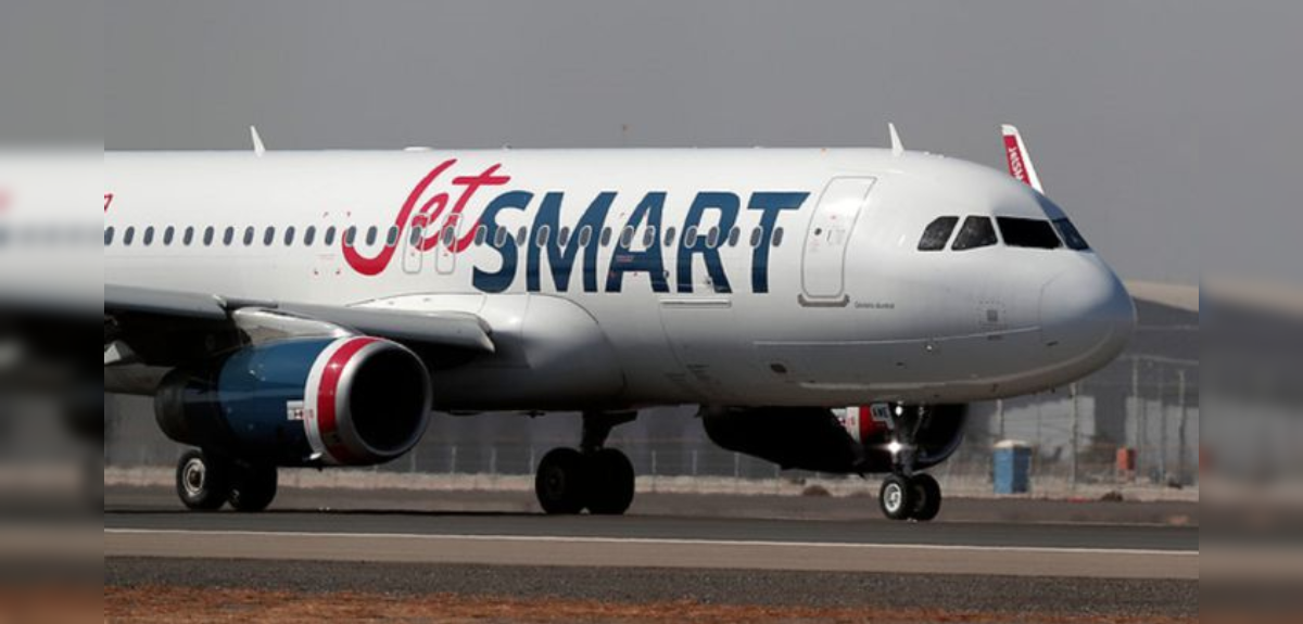 Vuelo Jetsmart con destino a Calama aterrizó de emergencia en aeropuerto Carriel Sur de Talcahuano