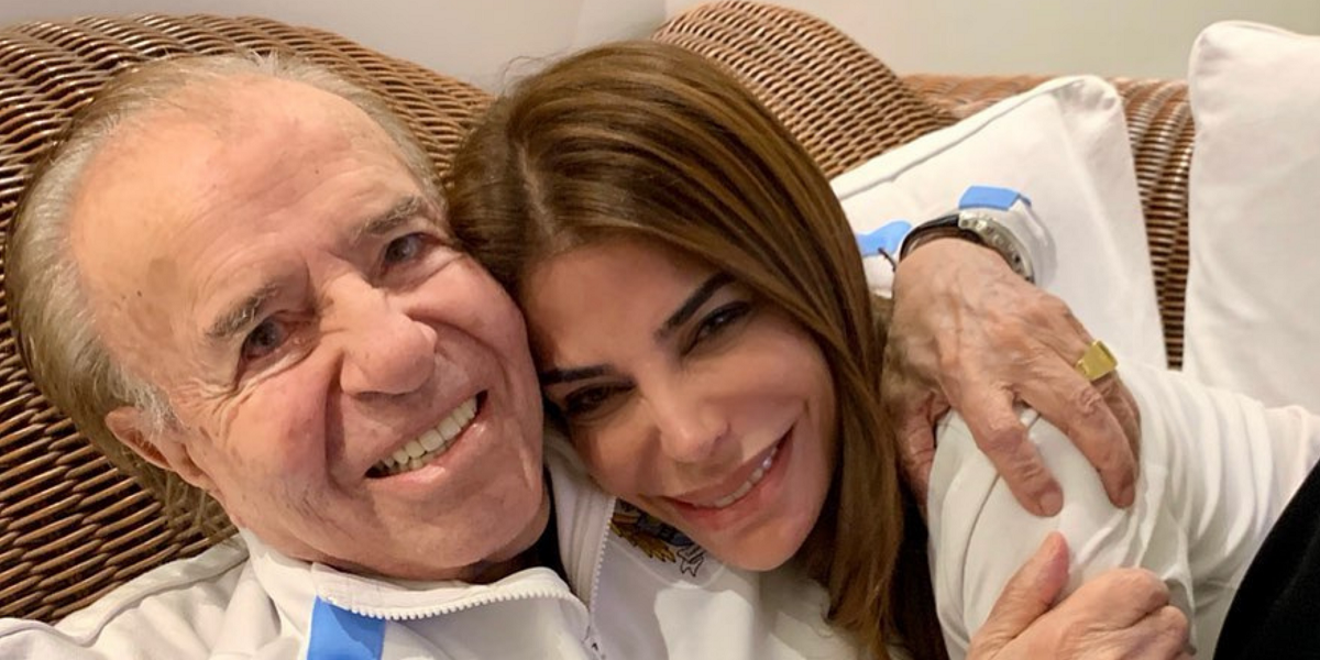 Zulemita dedicó sentido mensaje a un año de la muerte de su padre Carlos Menem: “Profundo dolor”