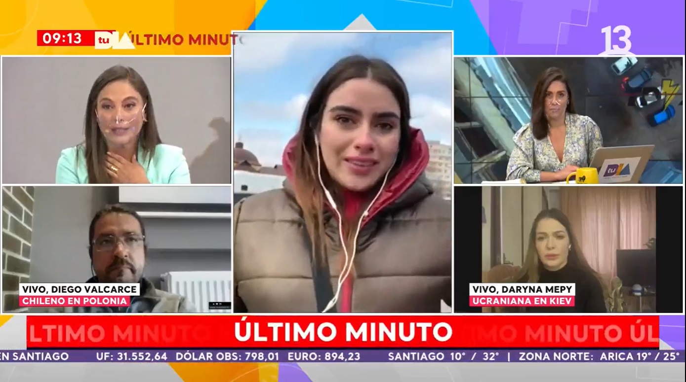 Ángeles Araya en el matinal Tu Dá