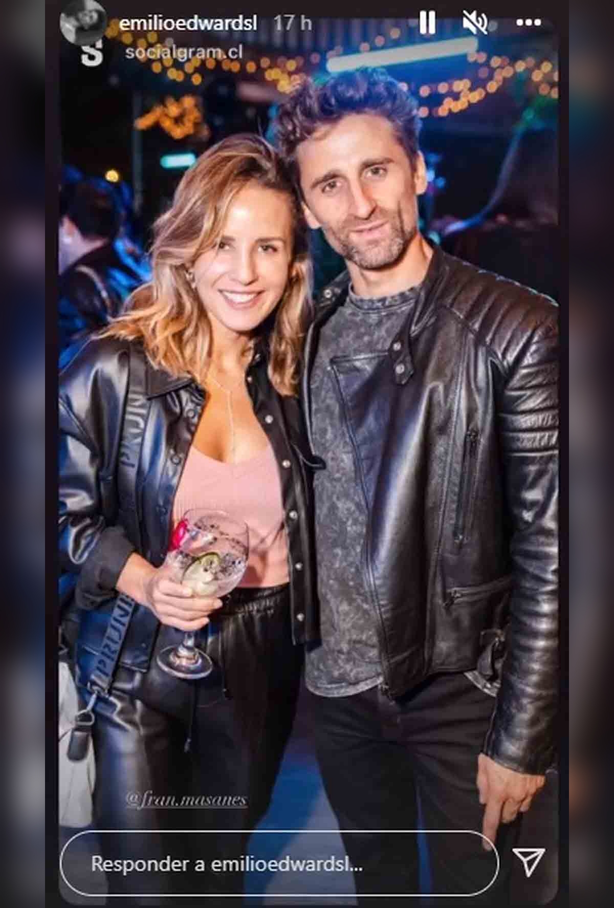 Emilio Edwards con Fran Masanes