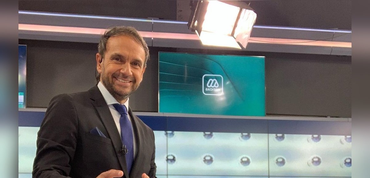 Rodrigo Sepúlveda 'sufrió' reemplazando a Repenning en Meganoticias Amanece: 