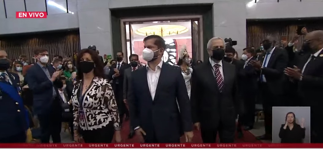 Gabriel Boric asumió como el nuevo Presidente de la República