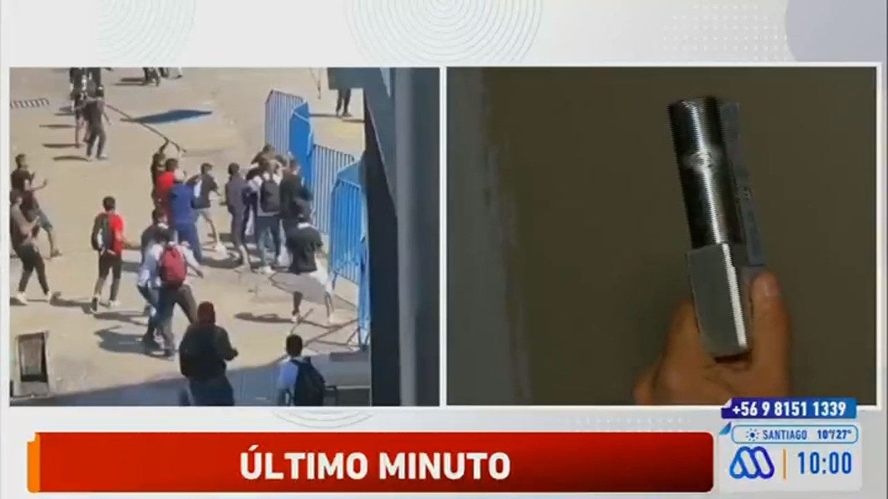 Vendedor ambulante que agredió a escolar durante manifestación acusó que lo “sacaron de contexto”