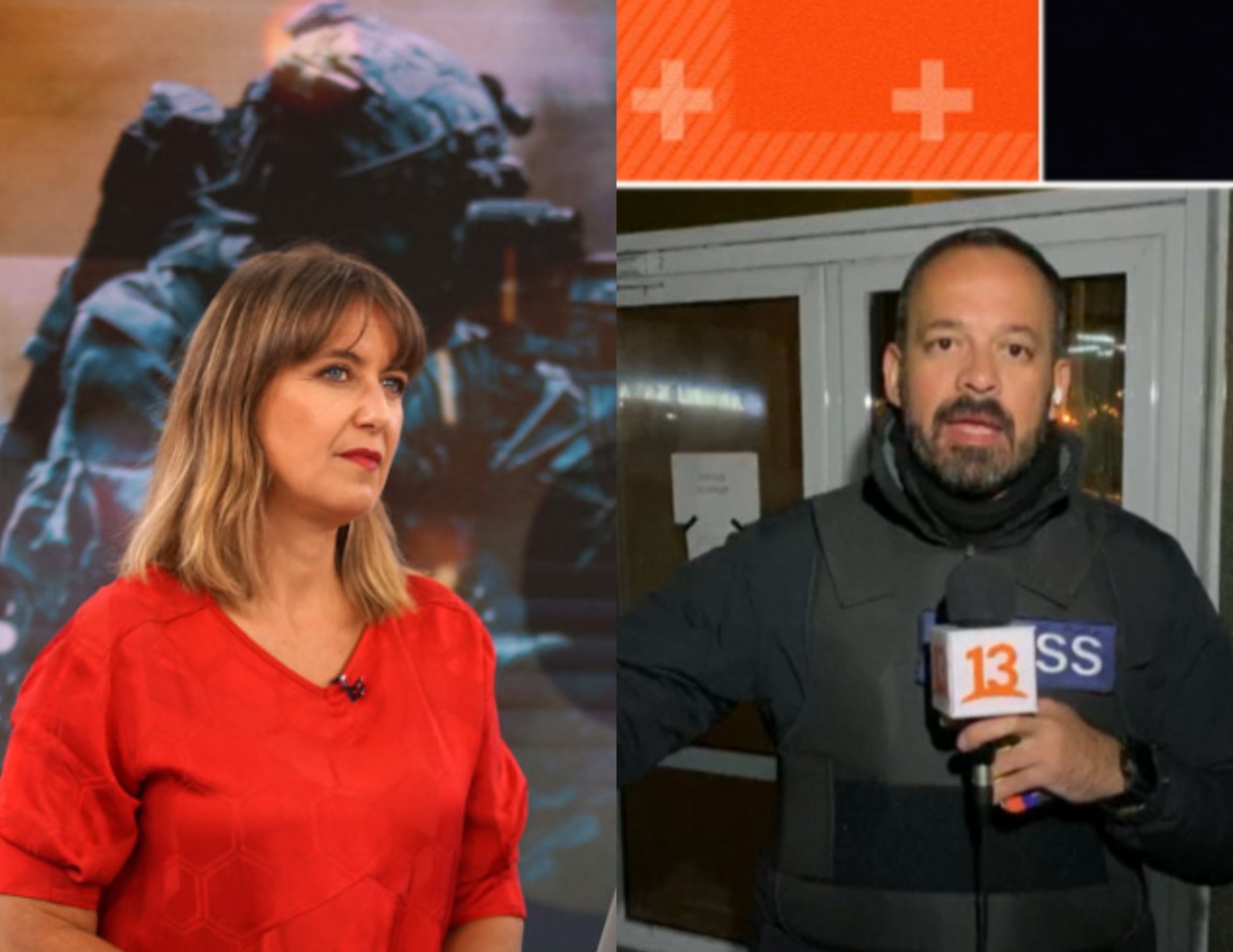 Carola Urrejola le llamó la atención a Alfonso Concha en medio de despacho desde Ucrania