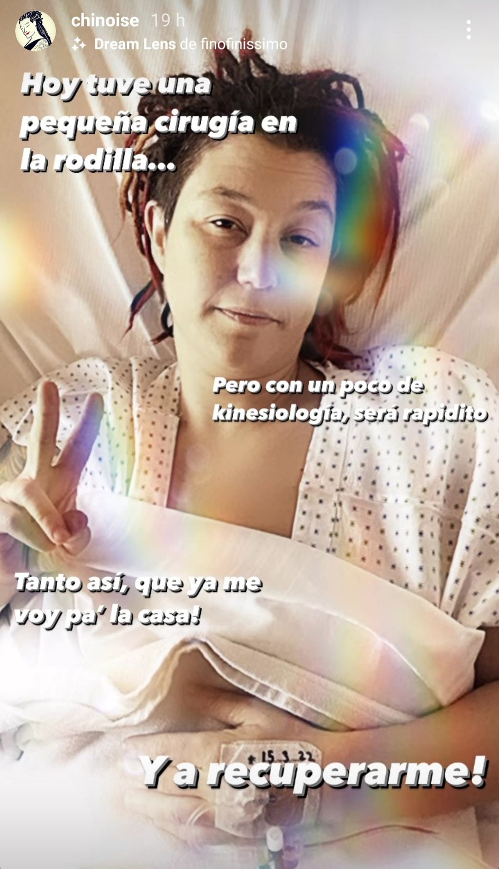 Carolina Bazán se sometió a importante operación