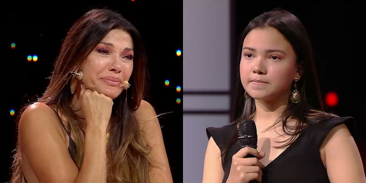 Catherine Fulop se emocionó hasta las lágrimas con historia de joven venezolana en 'Talento Rojo'