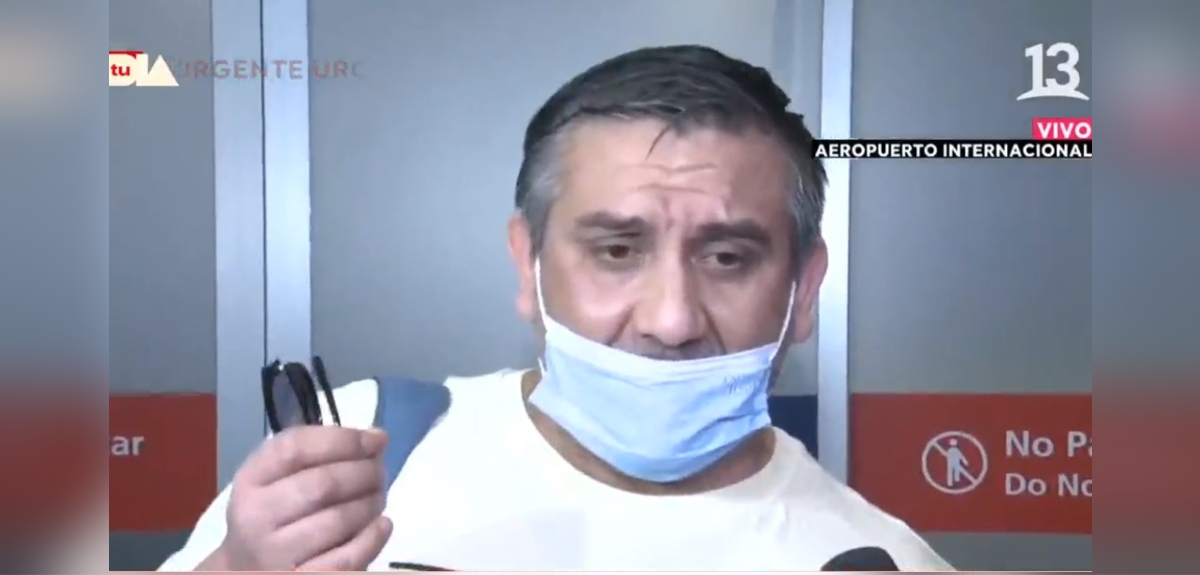 El retorno del primer chileno que logró escapar de guerra en Ucrania: 