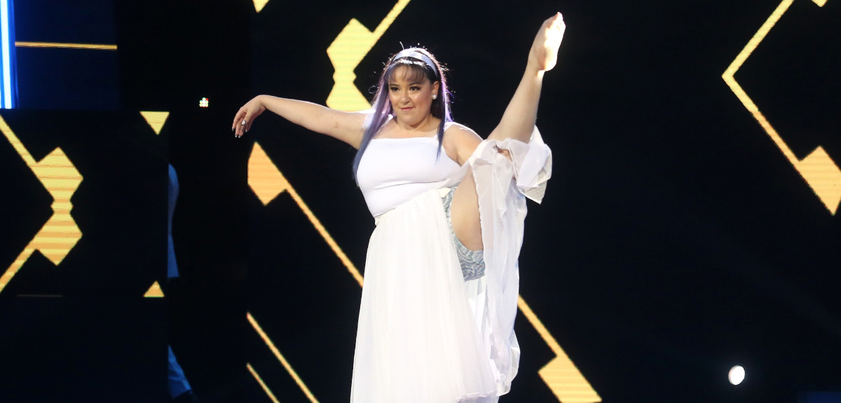 Christell pasó a semifinales de 'Aquí se baila': eliminó a otra participante en duelo final