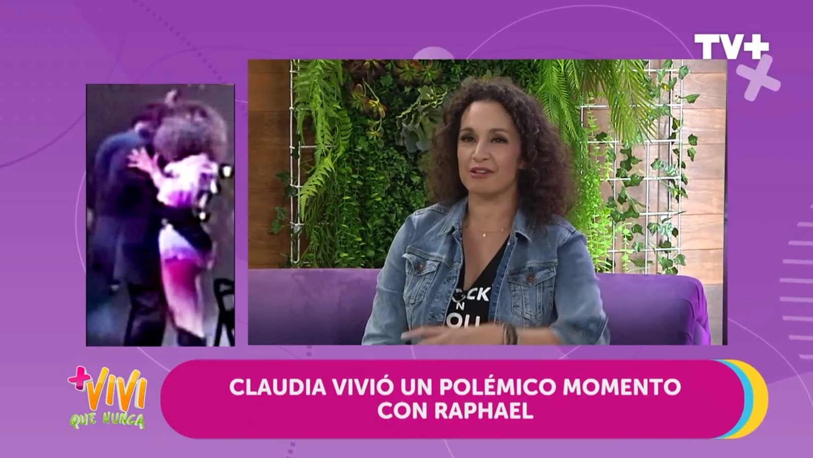 Claudia Miranda agarrón Raphael