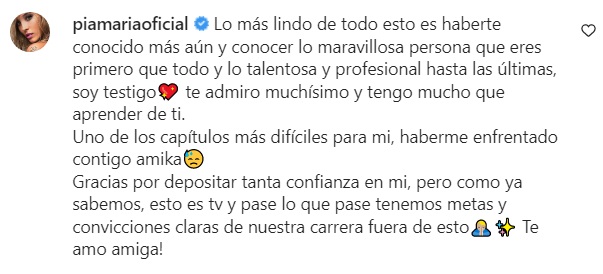 Comentario Piamaría