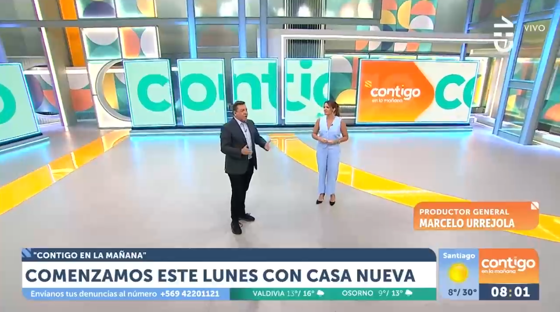 Contigo en la mañana estrenó nuevo y moderno set: "Al fin nos dieron presupuesto"