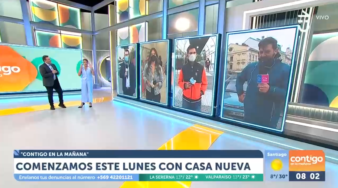 Contigo en la mañana estrenó nuevo y moderno set: "Al fin nos dieron presupuesto"