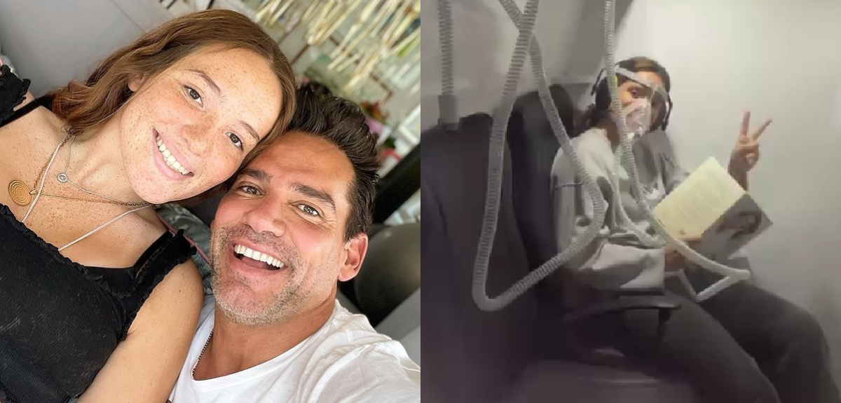 Avanza su recuperación: Cristián de la Fuente mostró el nuevo tratamiento al que se sometió Laura