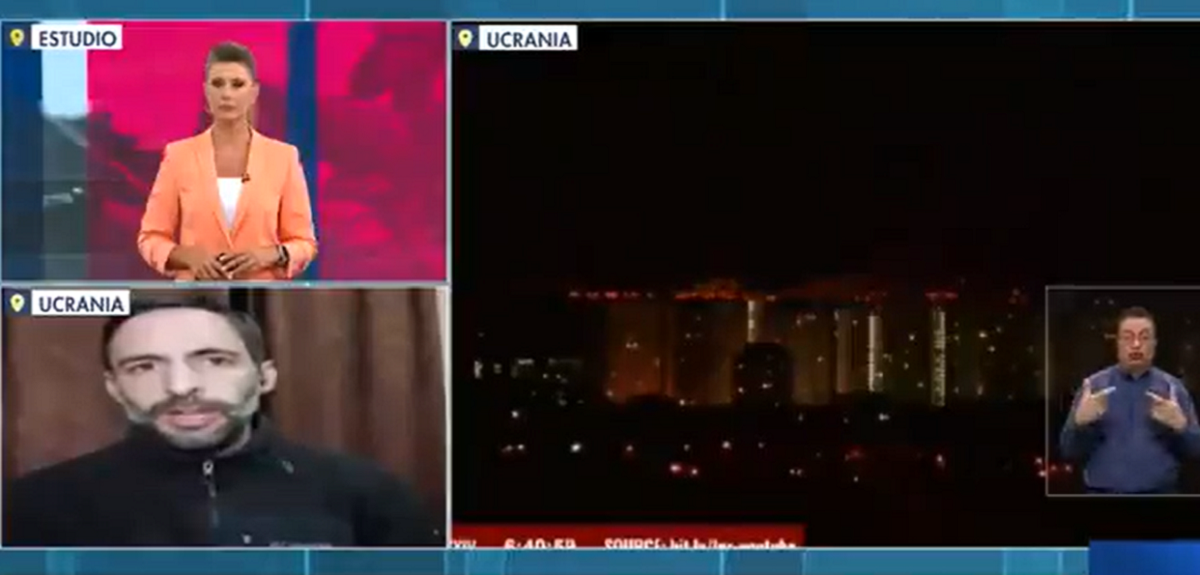 Daniel Matamala se atrasó en despacho por control militar en Ucrania: fue llevado a cuartel policial