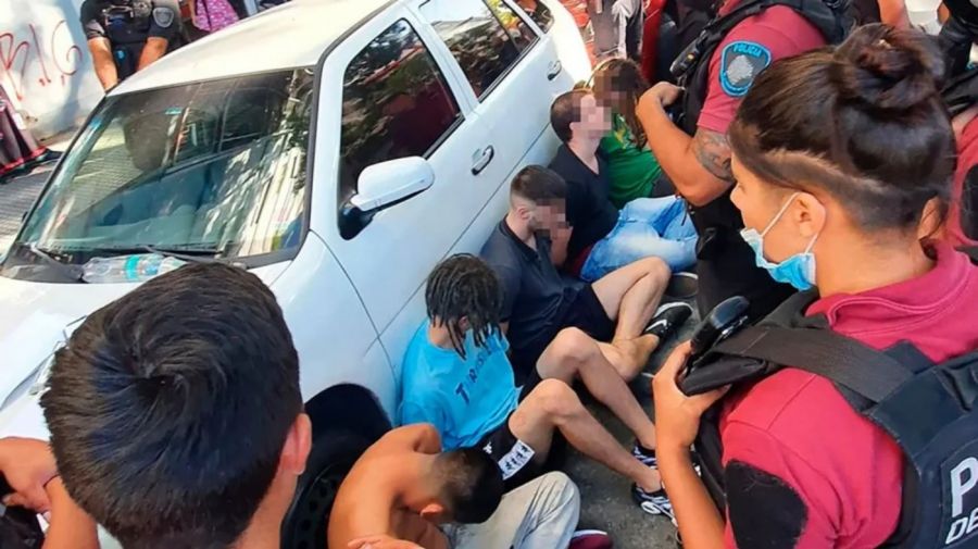 Detención de violadores en Palermo