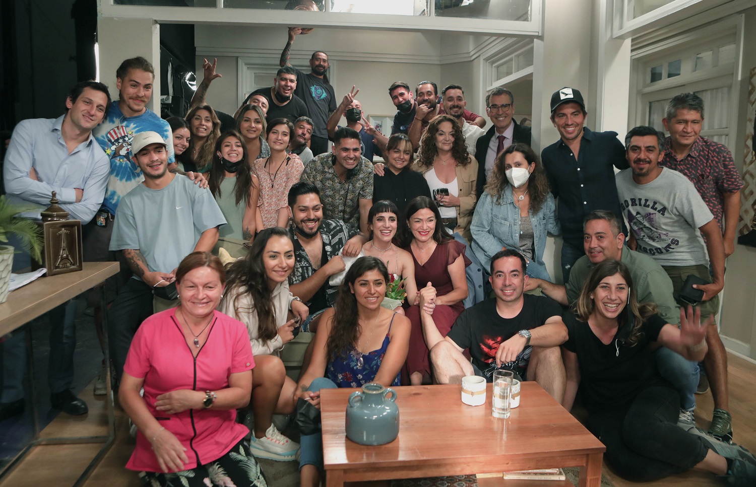 último día de grabación de Verdades ocultas