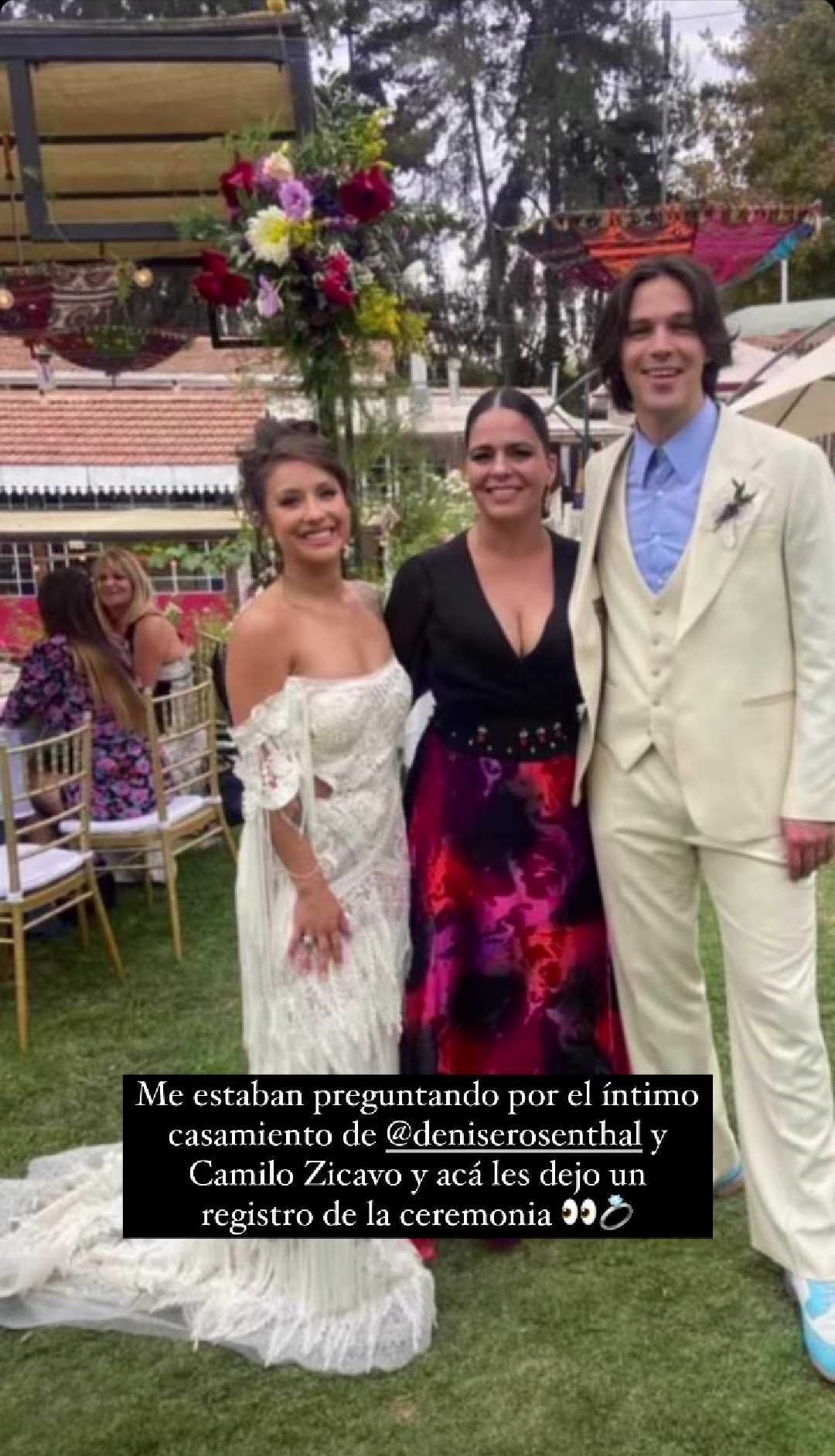 matrimonio íntimo Denise Rosenthal